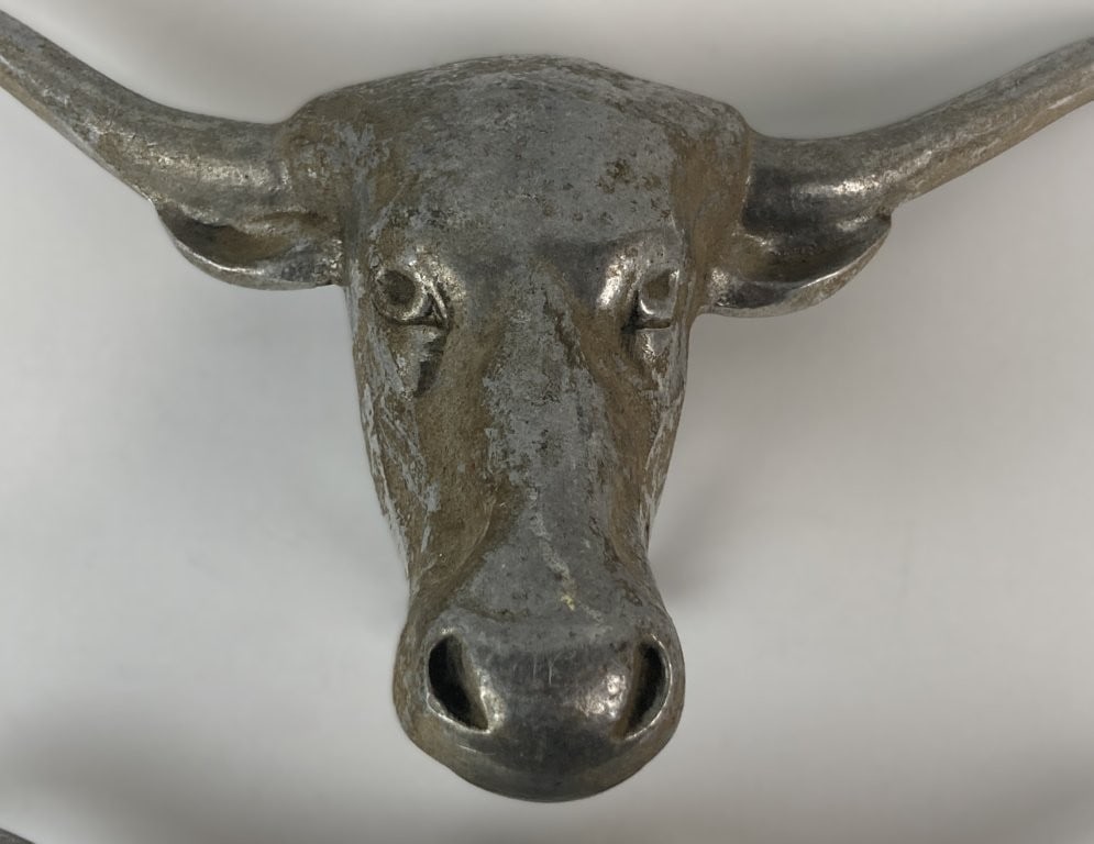 Pair of Bruce Fox Texas Longhorn Steer Head Castings - 2