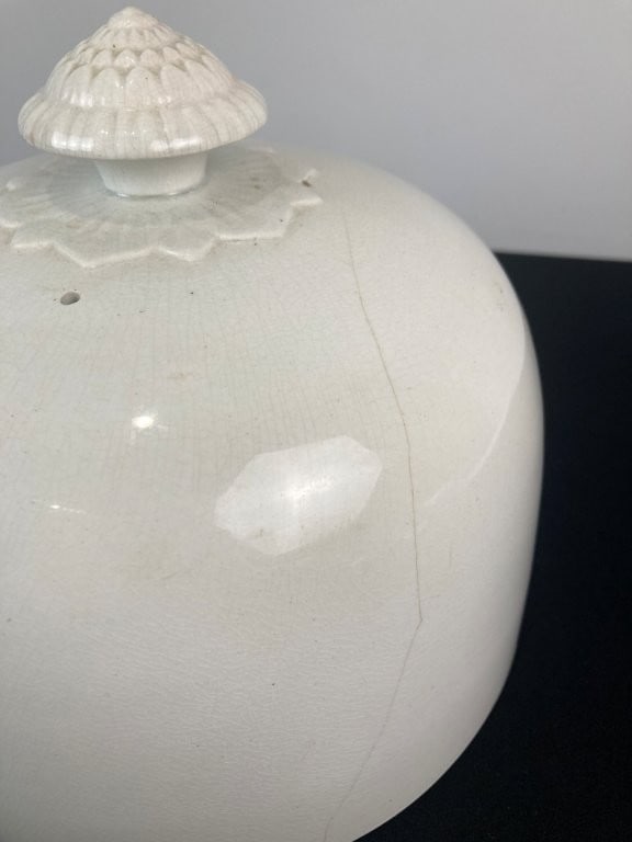 Ironstone Cheese Dome - 8