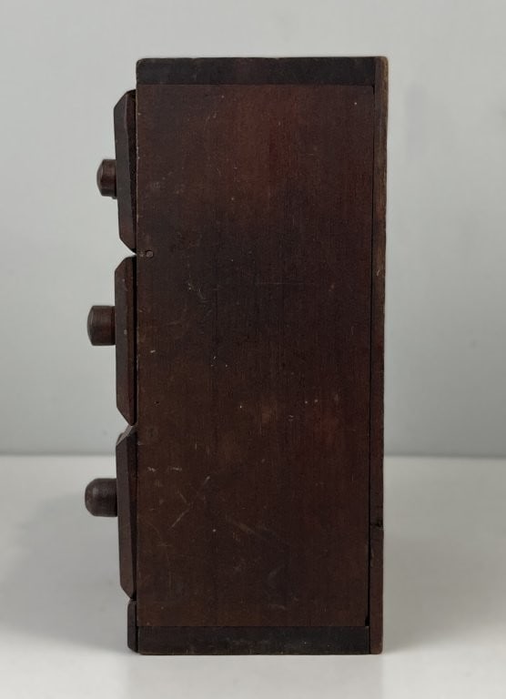 Small Wood Apothecary Chest - 4