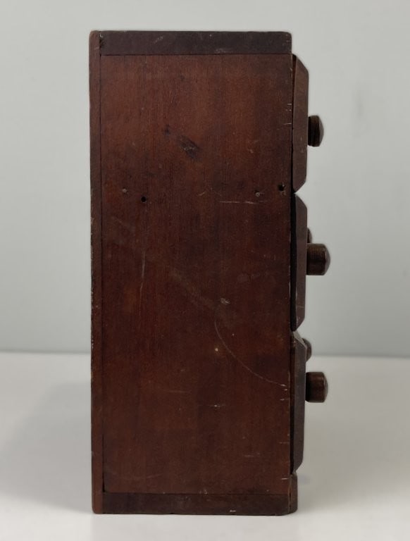 Small Wood Apothecary Chest - 6