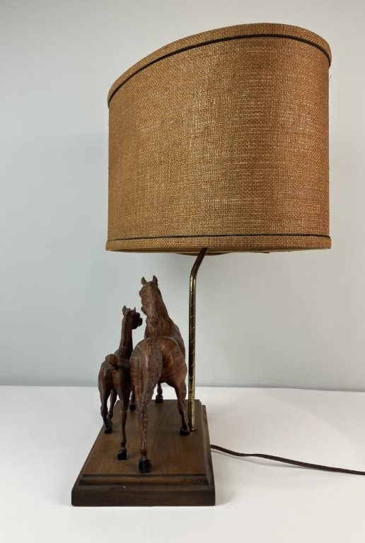 Mid Century Modern Breyer Horse Lamp - 6