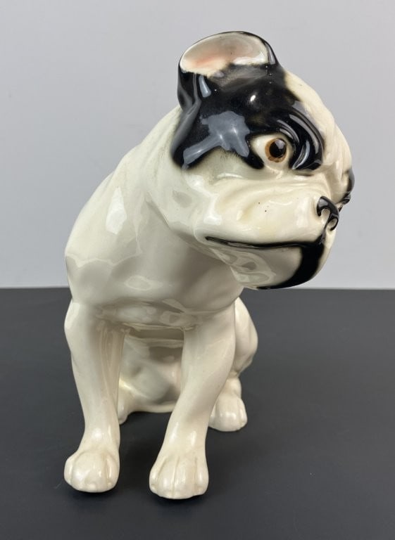 German Bulldog Porcelain Figurine - 3