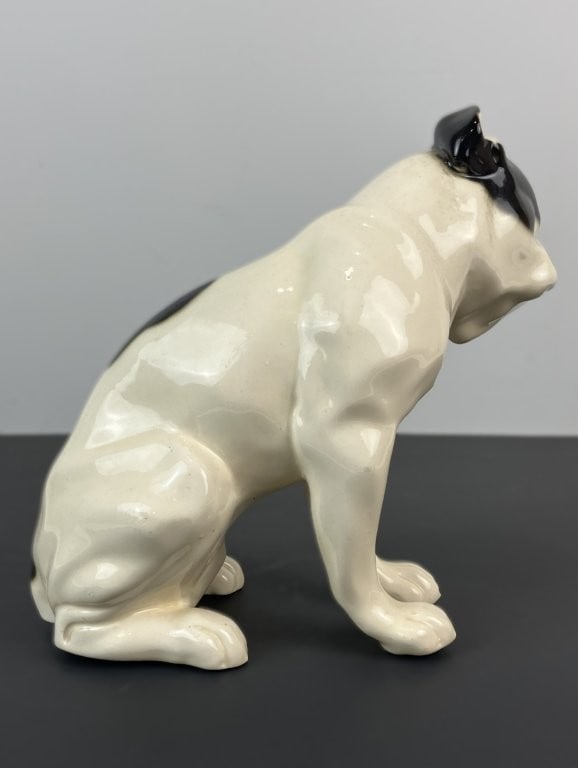 German Bulldog Porcelain Figurine - 4