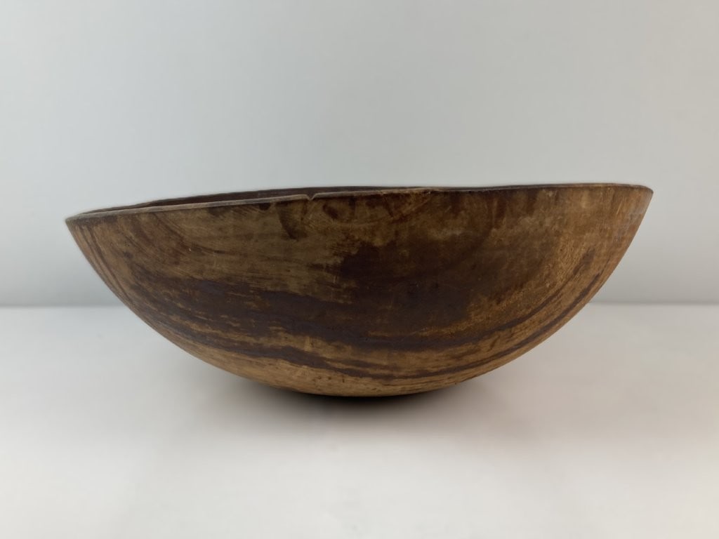 Large Turned Dough Bowl - 4