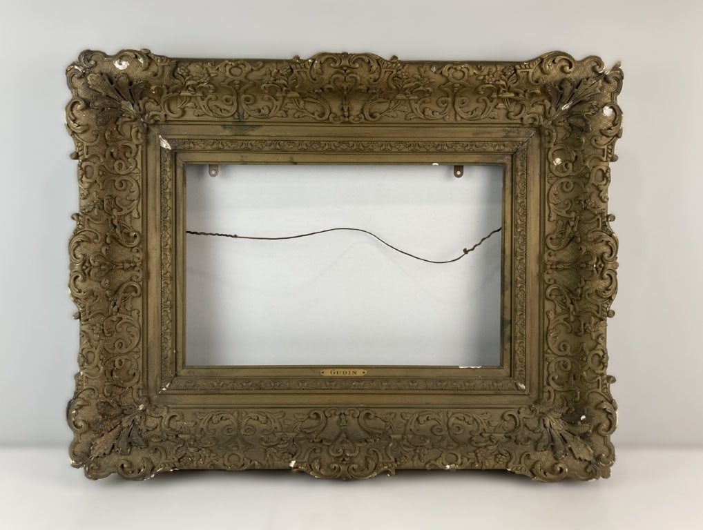 19th-Century French Gilt Wood Frame (1 of 5)