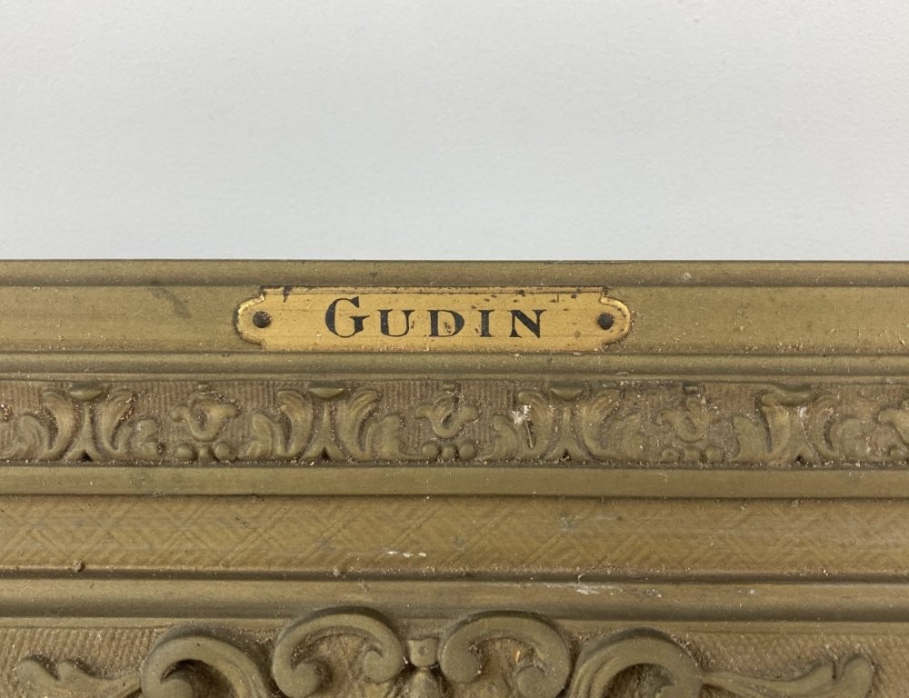 19th-Century French Gilt Wood Frame - 3
