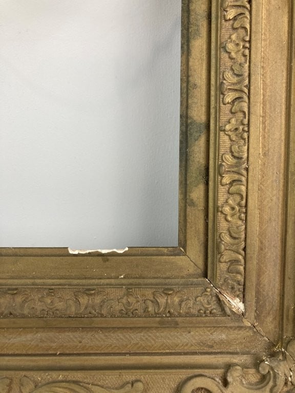 19th-Century French Gilt Wood Frame - 4