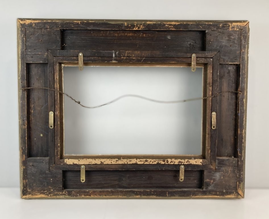 19th-Century French Gilt Wood Frame - 5