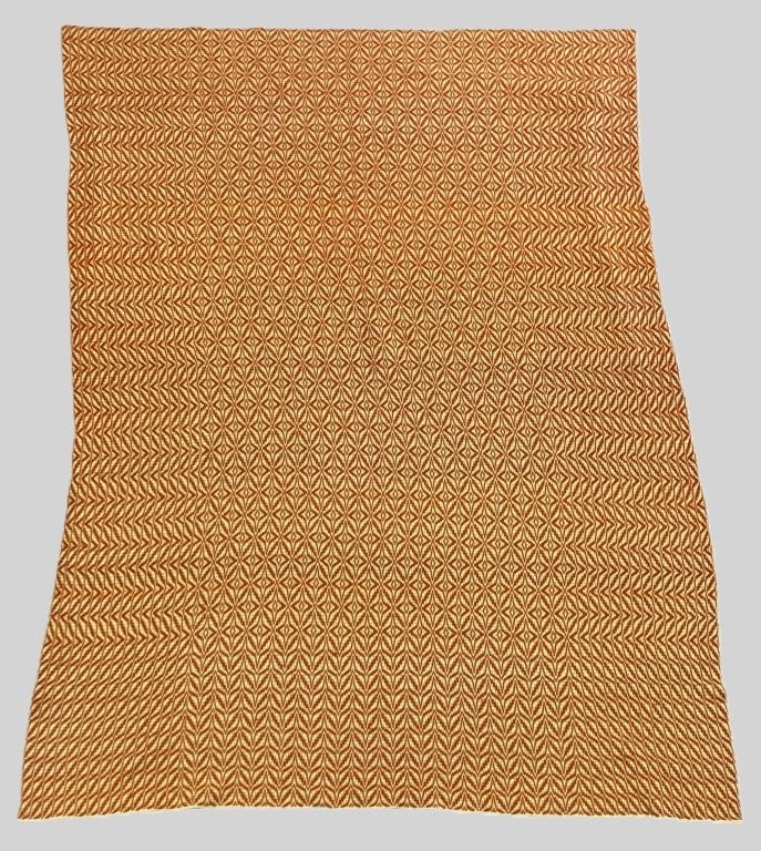 Geometric Overshot Coverlet - 3