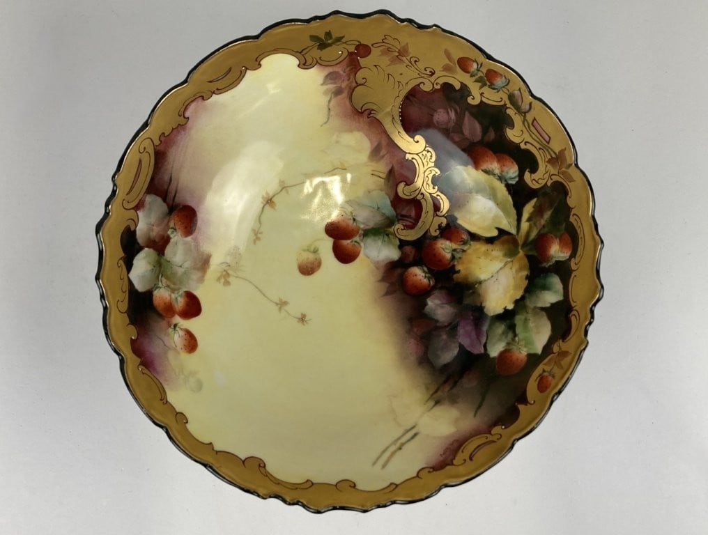 Limoges Porcelain Footed Bowl - 2