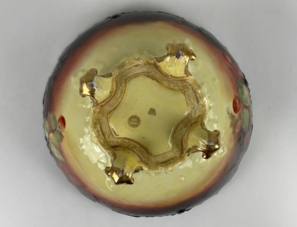 Limoges Porcelain Footed Bowl - 7
