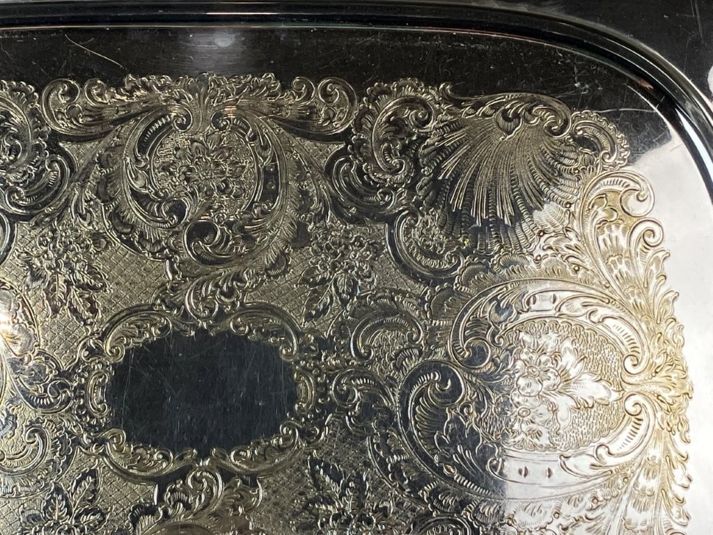 Silverplate Serving Tray - 2