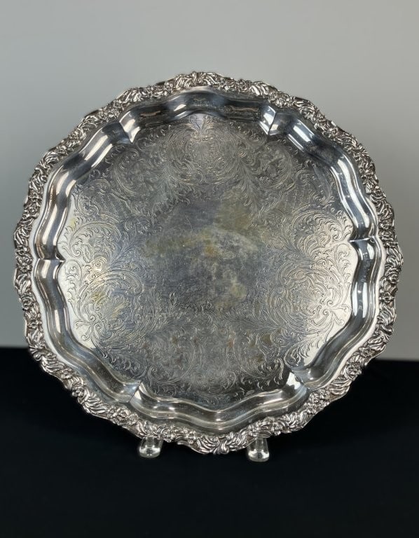 Silverplate Serving Tray (1 of 6)