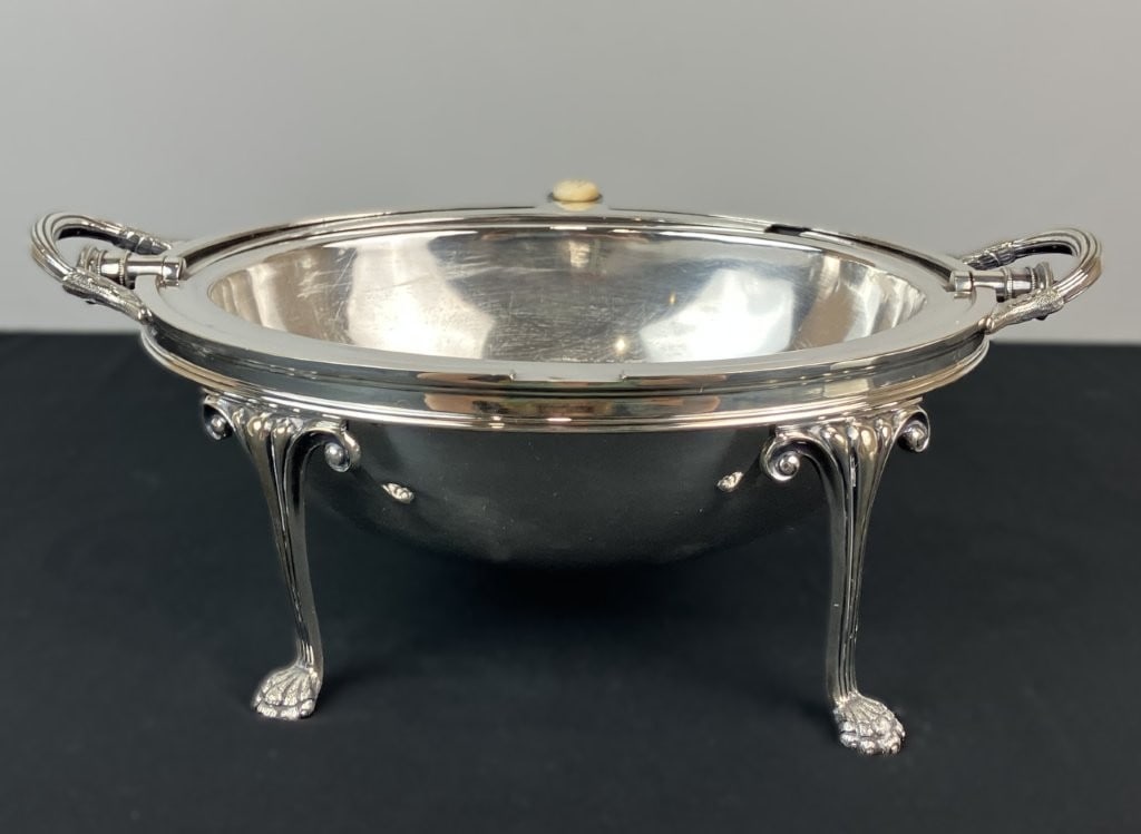 Silverplate Domed Chafing Dish - 4