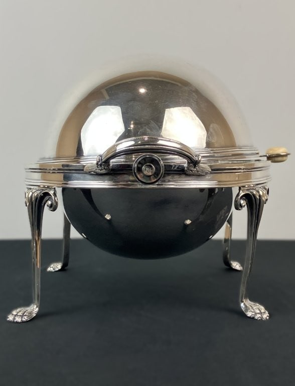 Silverplate Domed Chafing Dish - 7