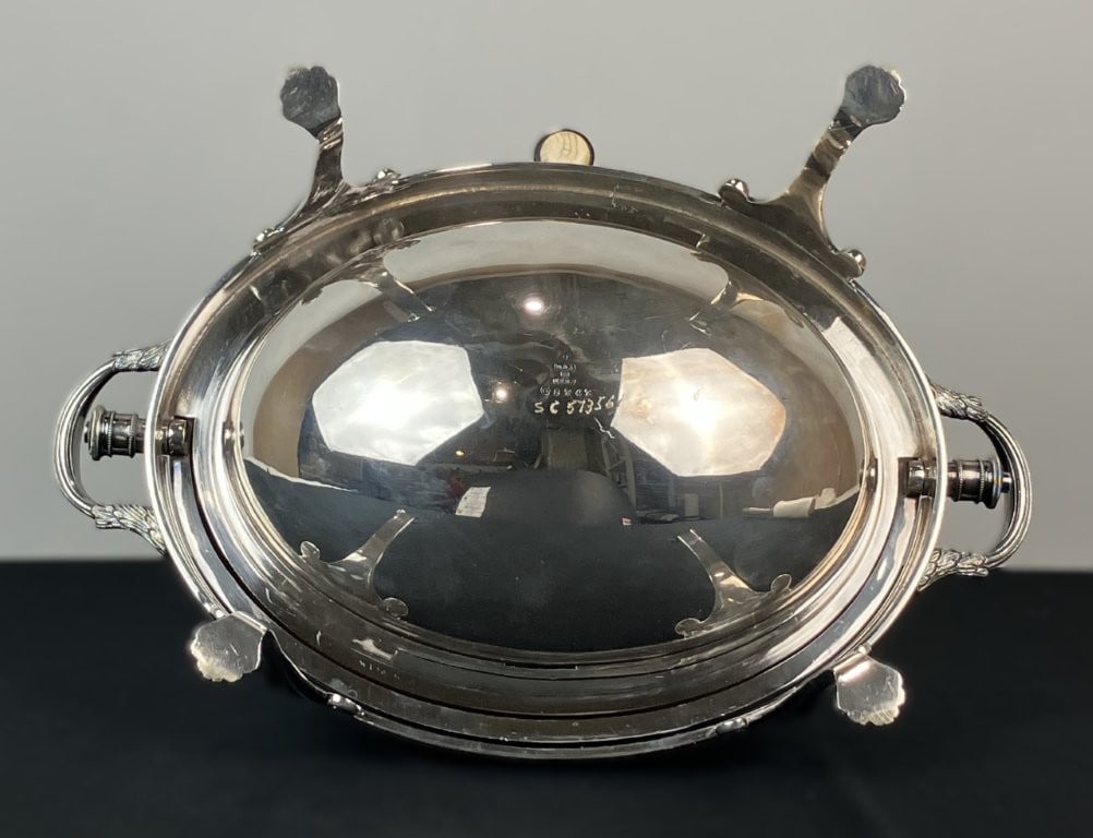 Silverplate Domed Chafing Dish - 8