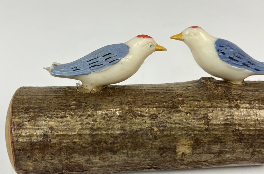 Hand-Carved Folk Art Bird Whistle - 3