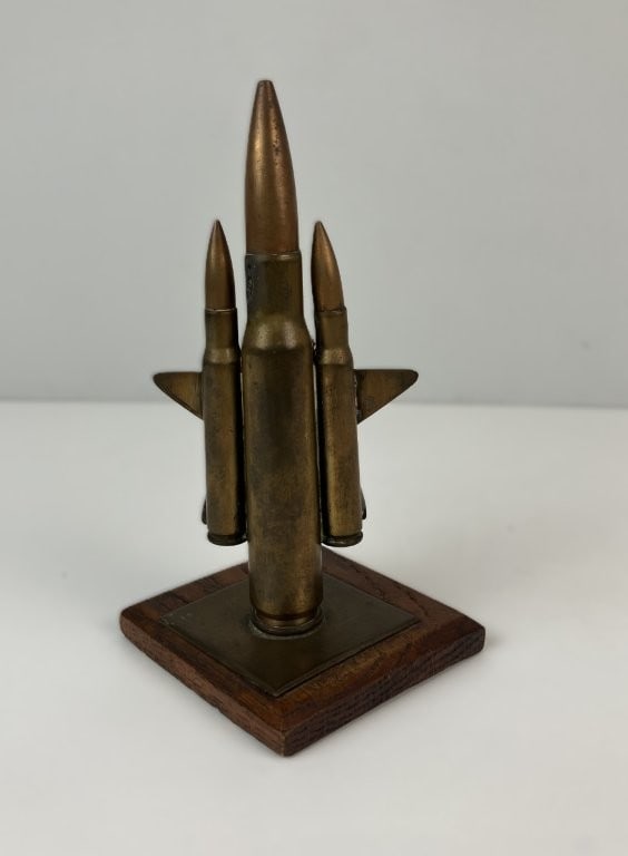 Mid-20th Century Military Trench Art Sculpture - 3