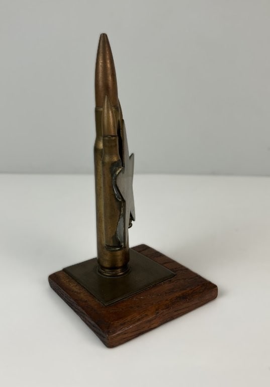 Mid-20th Century Military Trench Art Sculpture - 4