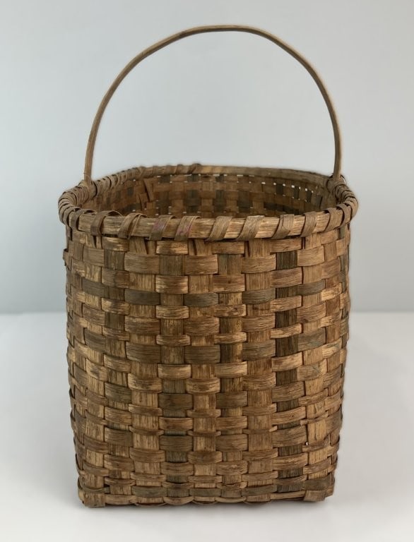 Country Split Oak Gathering Basket - 3