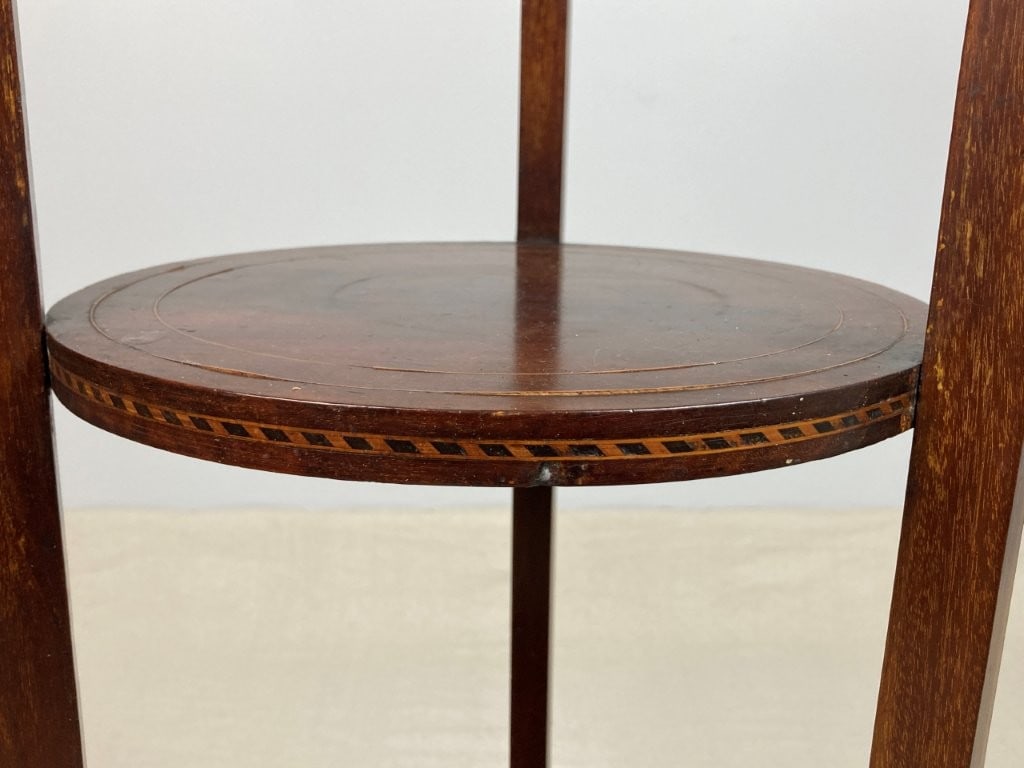 Mahogany Three-Tiered Stand - 6