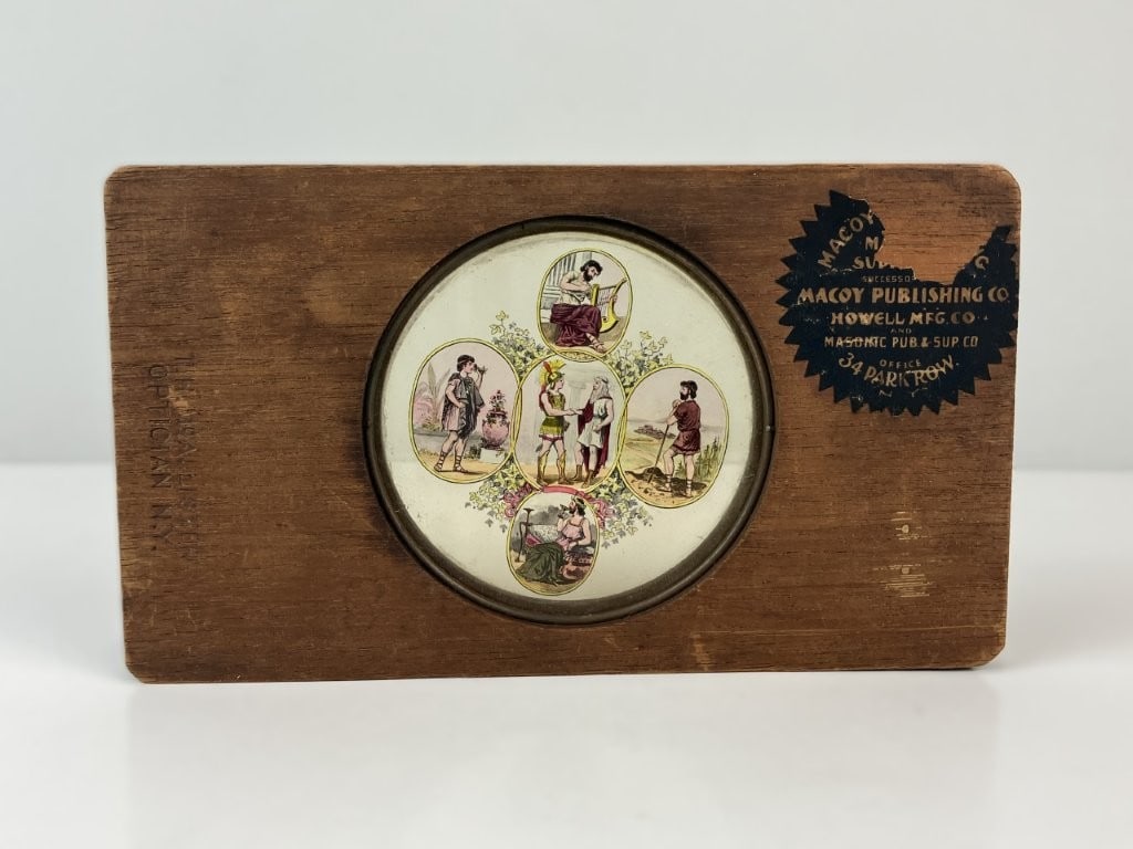 19th-Century Magic Lantern Slide and 20th Century Print - 2