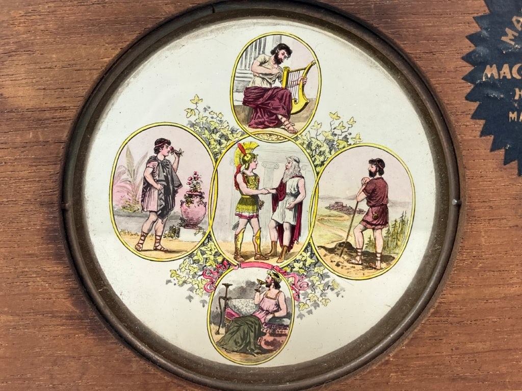 19th-Century Magic Lantern Slide and 20th Century Print - 4