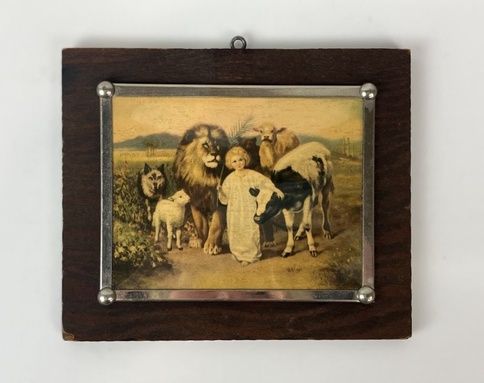 19th-Century Magic Lantern Slide and 20th Century Print - 7