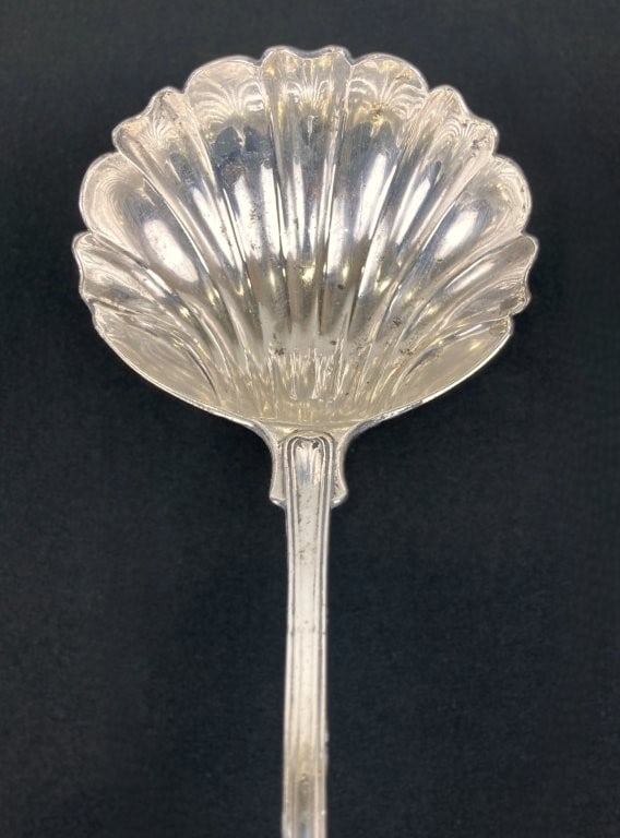 1856 Coin Silver Soup Ladle - 2