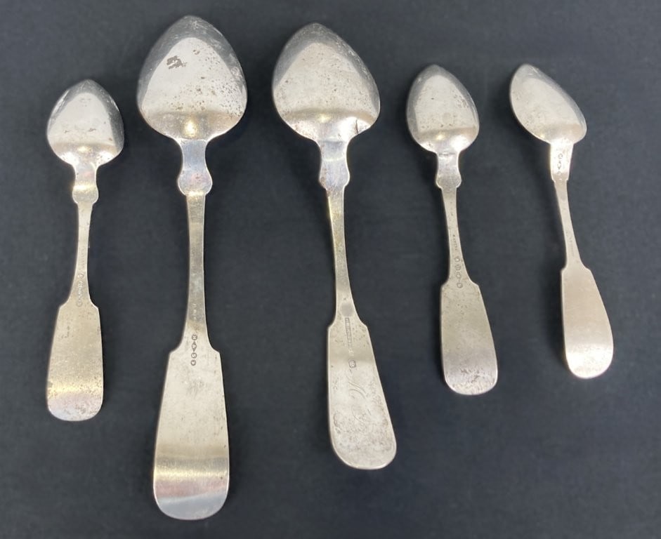 Assortment of Coin Silver Spoons - 2