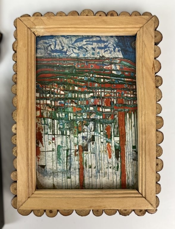 Picture Frame Assortment Featuring Victorian Papier-MÃ¢chÃ© - 2
