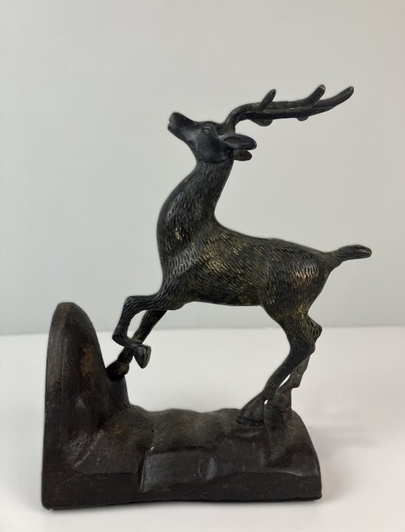 Cast Iron Stag Doorstop - 4