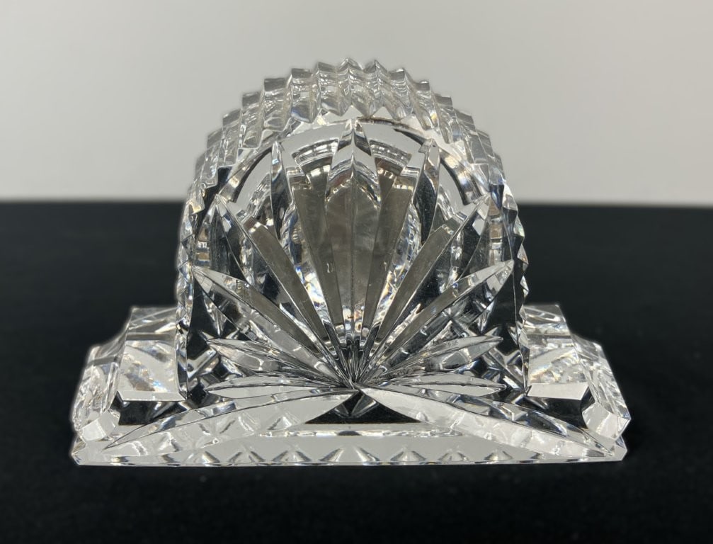 Waterford Cut Crystal Mantel Clock - 4