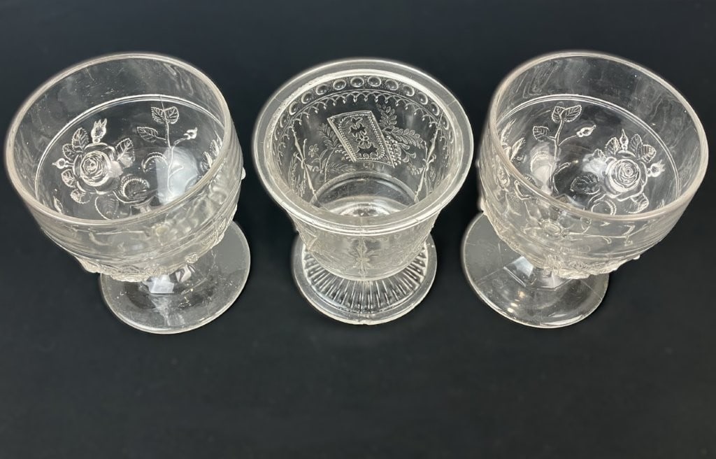 Early American Pattern Glass Assortment - 7