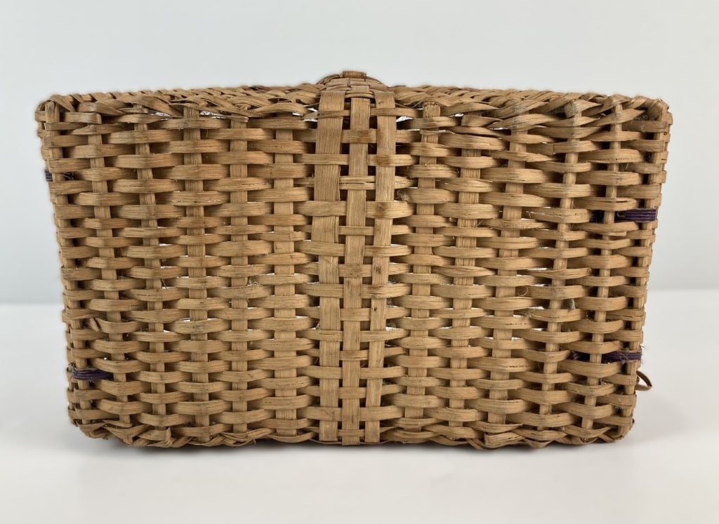 Country Split Oak Gathering Basket - 7
