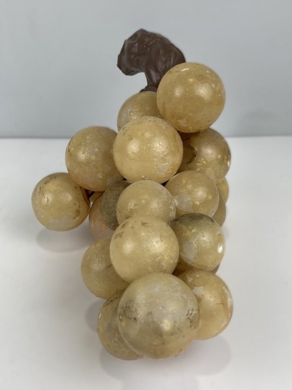 Mid-Century Modern Alabaster Grapes - 2