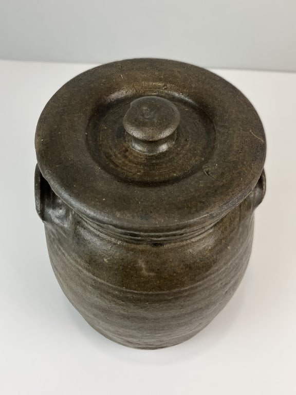 Southern Alkaline-Glazed Stoneware Crock - 2