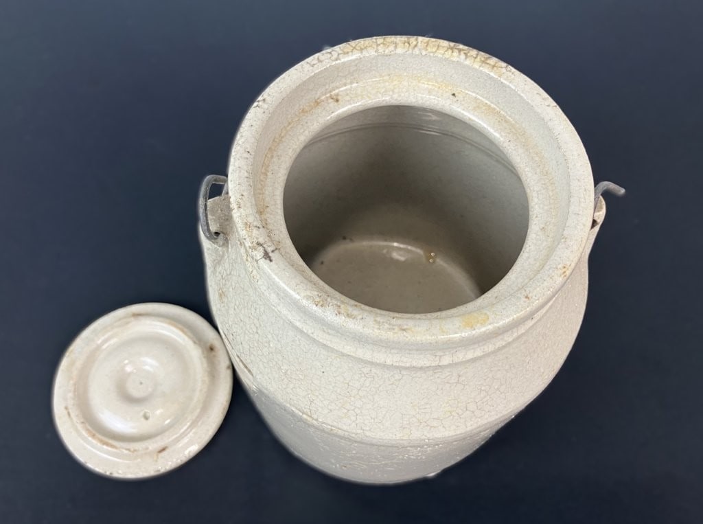 Small Stoneware Crock - 7