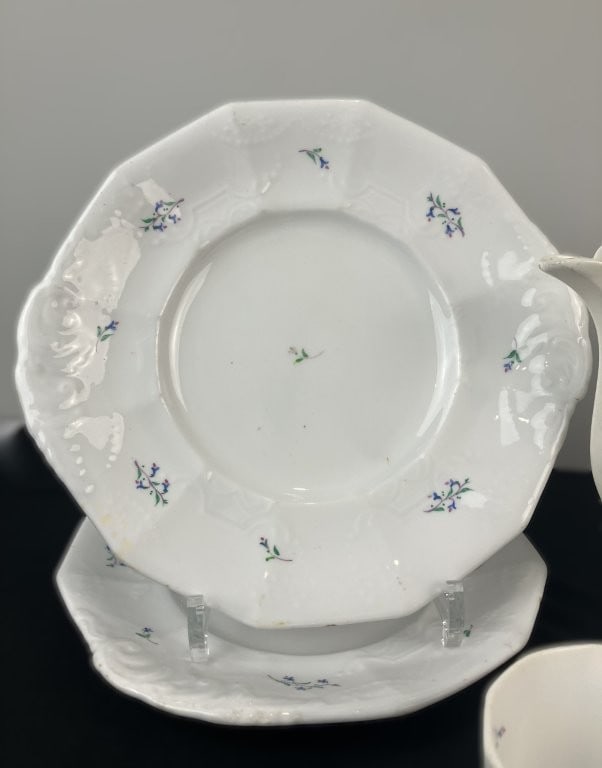 English Decorated Tea Service - 2