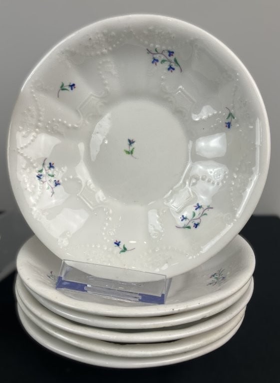 English Decorated Tea Service - 4