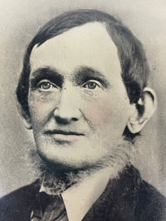 19th-Century, Hand-Colored Tintype, Portrait of a Man - 2