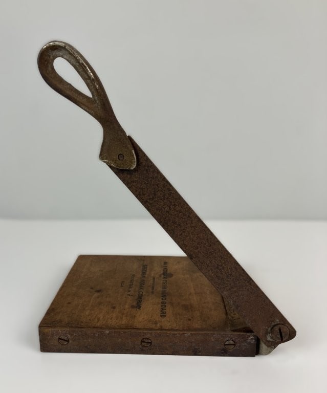Eastman Kodak Trimming Board, Stamp Portfolio, and Miniature Trunk - 3