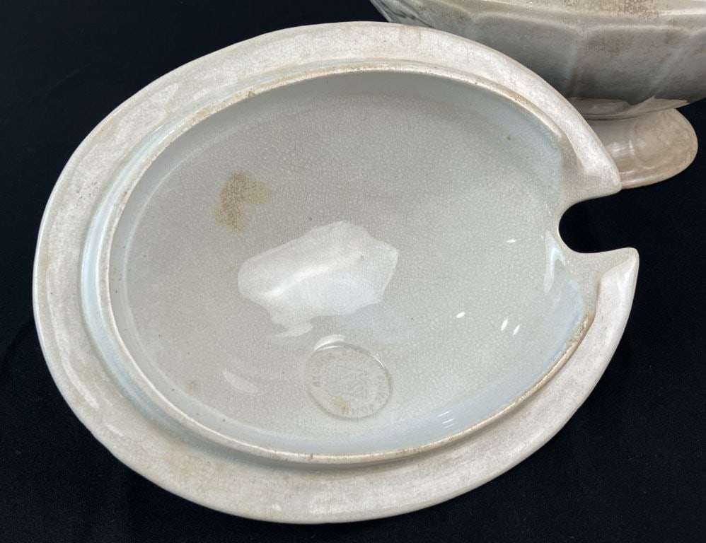 Ironstone Sauce Tureen - 4