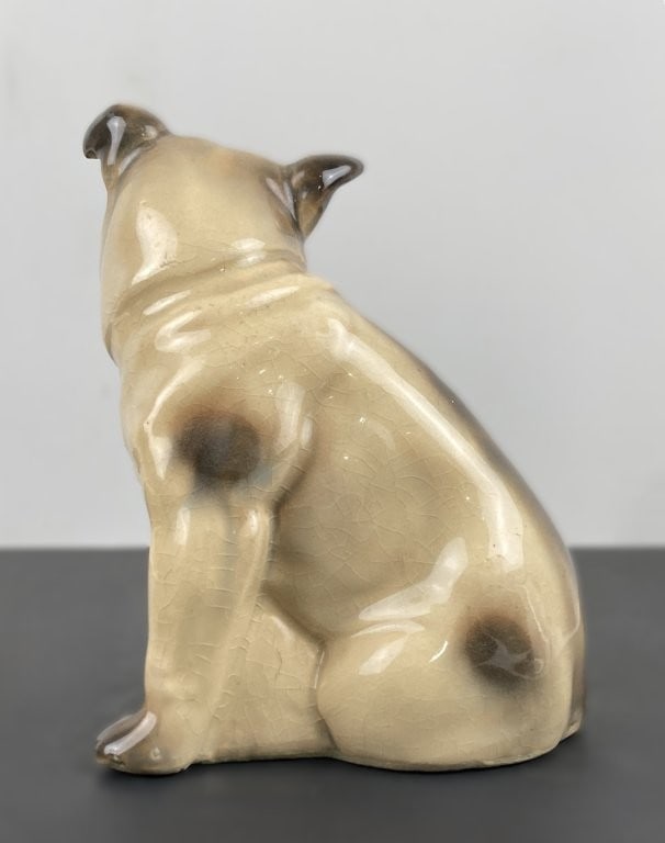 Painted Ceramic Dog Figures - 9