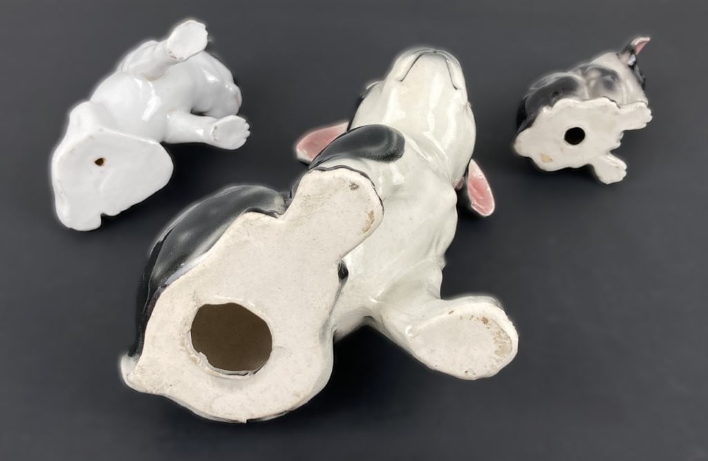 Porcelain French Bulldog and Boston Terrier Figures - 7