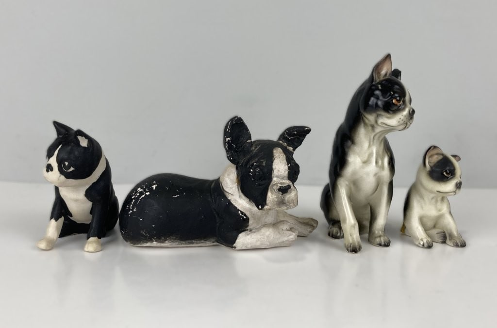 Assortment of French Bulldog and Boston Terrier Figures - 2