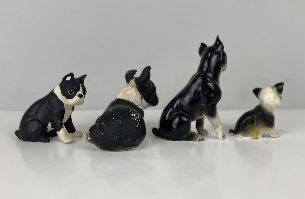 Assortment of French Bulldog and Boston Terrier Figures - 3