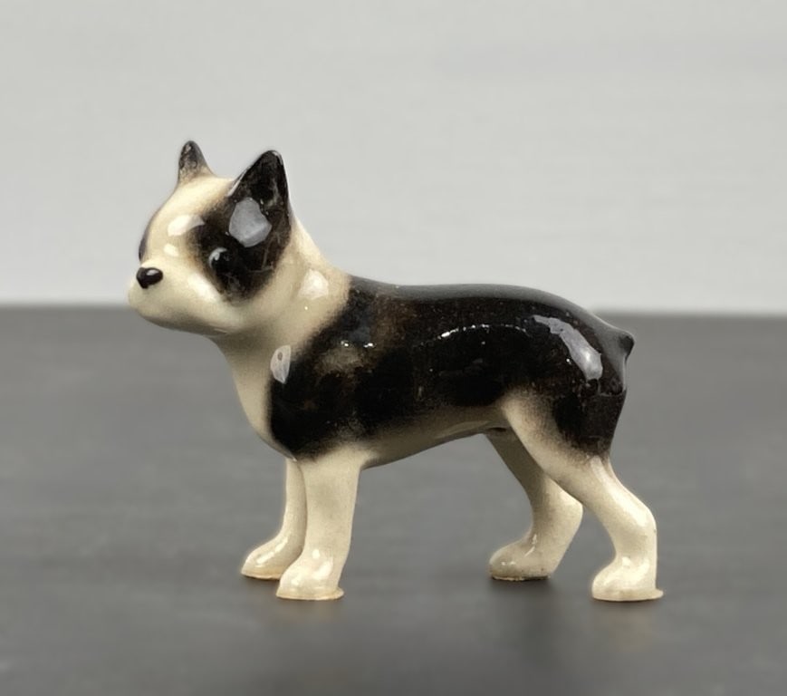 Ceramic and Porcelain French Bulldog Figures - 7