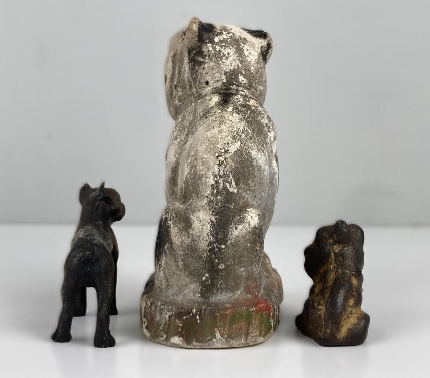 Cast Dog Figures - 4