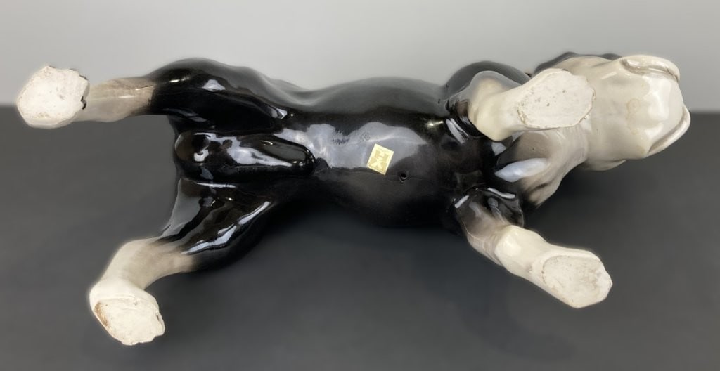 Yasuda Hododa Ceramic Boston Terrier Figure - 7
